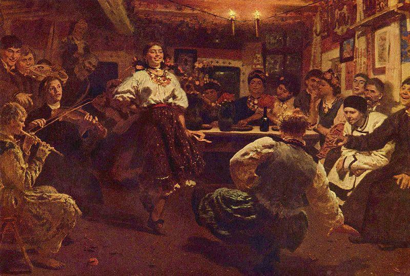 Ilya Repin Party oil painting picture